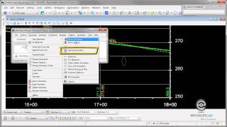 Vertical Profile Elevations  InRoads V8i SELECTseries [upl. by Gina260]