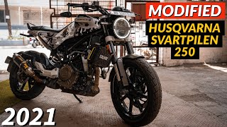 MODIFIED HUSQVARNA  Top 5 Modifications for Svartpilen amp Vitpilen [upl. by Mcdonald645]