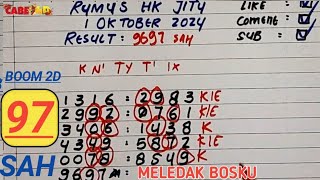 PREDIKSI HK HARI INI SELASA 1 OKTOBER 2024  BOCORAN TOGEL HK MALAM INI  RUMUS HK JITU [upl. by Ellatnahc]