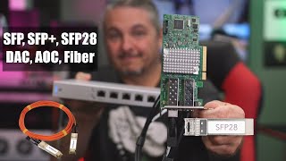 SFP SFP SFP28 and Why You Need DAC in Your Rack [upl. by Cleodel819]