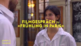 FRÜHLING IN PARIS  Filmgespräch mit Regisseurin Suzanne Lindon [upl. by Blinny258]