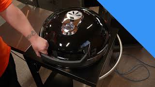 Napoleon Pro Charcoal Kettle Grill PRO22KCART2 Fly Over With Bill amp Rods [upl. by Jehial]