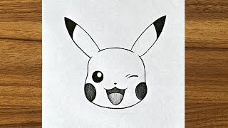 How to draw Pikachu  Beginners drawing tutorials step by step  easy drawings step by step [upl. by Margot]