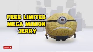 GET THIS FREE LIMITED MEGA MINION JERRY ROBLOX [upl. by Esinal]