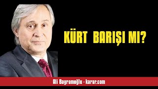 ALİ BAYRAMOĞLU KÜRT BARIŞI MI  SESLİ KÖŞE YAZISI [upl. by Wesla]