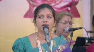 SHIVAN NAMAVALICHIDAMBARA VASANE BY SMT SRIHARINI VINOTH AT OUR BHAJAN MELA [upl. by Panaggio]