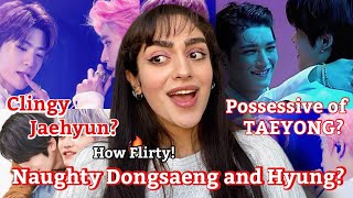 Reaction to Jaeyong Nct tiktok Wholesome Dynamic showing love between Dongsaeng and Hyung [upl. by Arria]