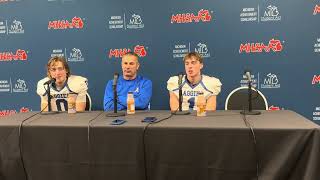 Beal City Postgame Press Conference [upl. by Enelram]