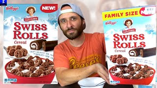 Swiss Rolls Cereal Review  As Good As The Real Ones [upl. by Gainer759]