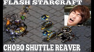 Starcraft FLASH vs CHOBO TvP SC Remastered Broodwar 2024 LADDER [upl. by Urson703]