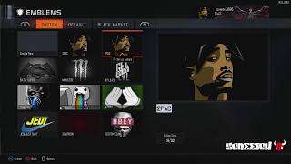 2PAC Black Ops 3 Emblem Tutorial [upl. by Gnourt350]