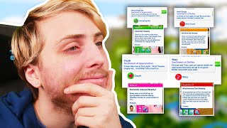 Realistic NEW sentiments coming to The Sims 4 Sims 4 Mod News [upl. by Cissej453]