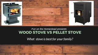 Vogelzang Wood Stove vs Pellet Stove KP 130  What is better for your homestead [upl. by Iruy]