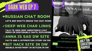 Exploring Dark web Russian Chats  Deep web links  Anna is sad  Double bitcoin investment in DW [upl. by Akemeuwkuhc]