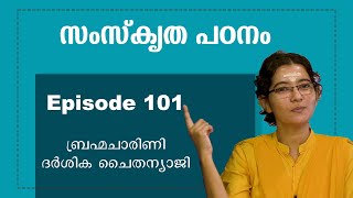 സംസ്കൃത പഠനം  ഭാഗം 101  Level 3 sankrit level3 narayaneeyamtv [upl. by Ezarra486]