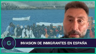 EN ESPAÑA LE PAGAN A LOS INMIGRANTES POR NO HACER NADA PEDRO ROSILLO Pedro A Guberman  GALÁCTICA [upl. by Ahseiyt]