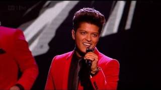 Runaway Baby with Bruno Mars  The X Factor 2011 Live Results Show 3  itvcomxfactor [upl. by Fife]