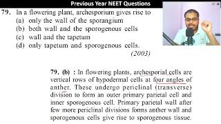 In a flowering plant archesporium gives rise to [upl. by Granville]