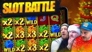 CHRISTMAS 2023 SLOT BATTLE SPECIAL Visit fruityslotscom For Xmas Cash Giveaway [upl. by Ellehcrad]