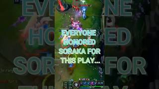 Soraka mvp leagueoflegends gaming lolclips funny [upl. by Sada812]