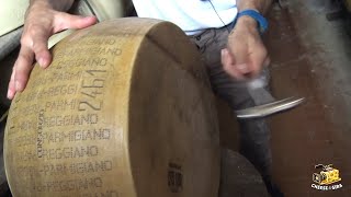 Mario Guareschi stagionatura del Parmigiano Reggiano IV video di IV [upl. by Disario]