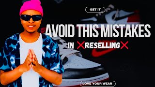 Avoid These MISTAKES‼️Sneaker Reselling 101 [upl. by Enimsaj645]