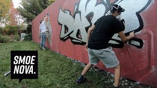 1 vs 1 Graffiti SPEED Challenge  DOKE vs SMOE [upl. by Kwabena]