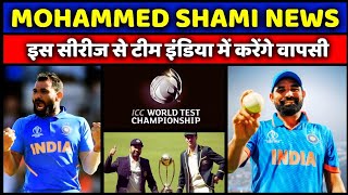 Big Update On Mohammed Shami Comeback [upl. by Chui]