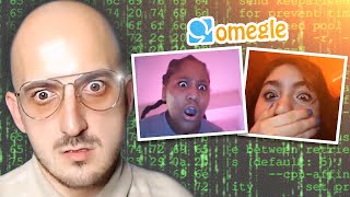 Hacking Into OMEGLE Calls Prank Hilarious Reactions Part3 [upl. by Olrac964]