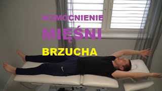 Ćwiczenia wzmacniające mięśnie BRZUCHA [upl. by Harness]