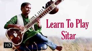 Learn to Play Sitar  Basic Lessons for Beginners  Sitar Basics  Step by Step Tutorial [upl. by Rizan672]