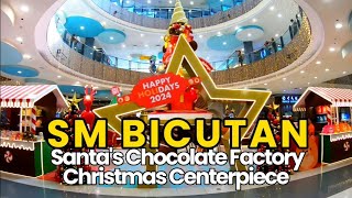 Santas Chocolate Factory Christmas Centerpiece at SM Bicutan 2024 [upl. by Notsew]