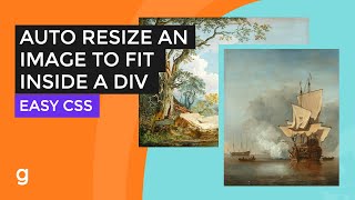 How to Auto Resize an Image To Fit Inside a Div While Maintaining Size Ratio [upl. by Omer]