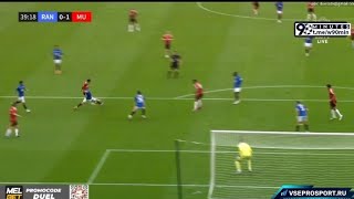 Amad Diallo Goal HQ  Rangers FC 01 Manchester United  Pre Season Friendly  2072024 [upl. by Nylirret]