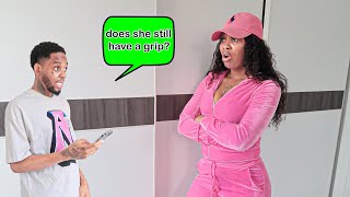 Making Up Fake Disrespectful Questions To Ask My Girlfriend Prank [upl. by Adnahsar]