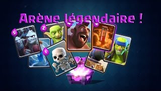 COCHON  POISON Deck arène 8 légende  TUTO Clash Royale français [upl. by Tiduj87]