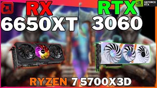 RTX 3060 12GB vs RX 6650 XT  Testes Comparativo em 15 Games 2024 [upl. by Barclay]