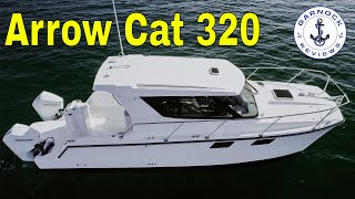 2022  ArrowCat 320 Review  St Petersburg Power amp Sailboat Show [upl. by Maxama]