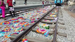 AFRICAN WALK TRAIN LINE AGBOGBLOSHIE MARKET VIDEOS [upl. by Rehpoitsirhc]