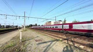 Thalys PBA 4534 als EUR 9309 te Schaarbeek [upl. by Naam]