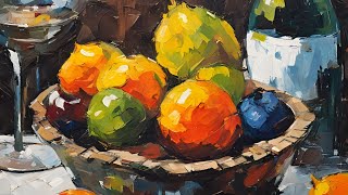 A Still Life painting in acrylic [upl. by Hutchings]