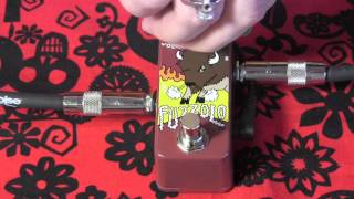 Zvex Fuzzolo mini fuzz pedal demo with R9 Les Paul [upl. by Issac350]