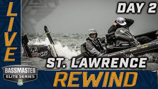 2023 Bassmaster LIVE at St Lawrence River  Day 2 [upl. by Pacificas]