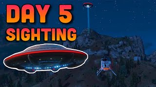 GTA Online UFO Sighting Day 5 [upl. by Ettesil]