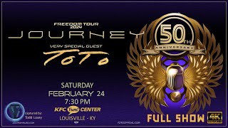 Journey  Full Show  4K Live  Louisville KY  KFC Yum Center [upl. by Bernadine]