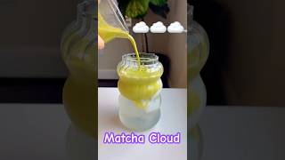 How to Make Fresh Coconut Juice with Matcha Cold Foammatcha shorts [upl. by Irroc]