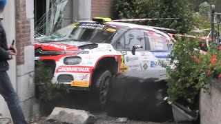 Rallye du Condroz 2022  Last Stage Chaos  Crash Bouche  Fernémont  Bux [upl. by Chanda]