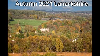 Autumnal view from Cambusnethan Bing in Wishaw Scotland [upl. by Ellevehc778]