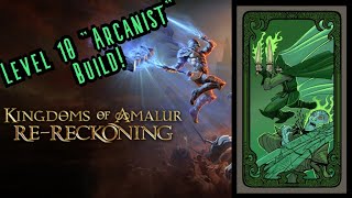 Kingdoms of Amalur Early Game Build Lvl 10 Mage Assassin [upl. by Akvir]