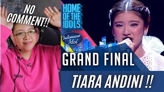 REACTION TIARA ANDINI  THE GREATEST LOVE OF ALL INDONESIAN IDOL 2020 GRAND FINAL tiaraandini [upl. by Towers]